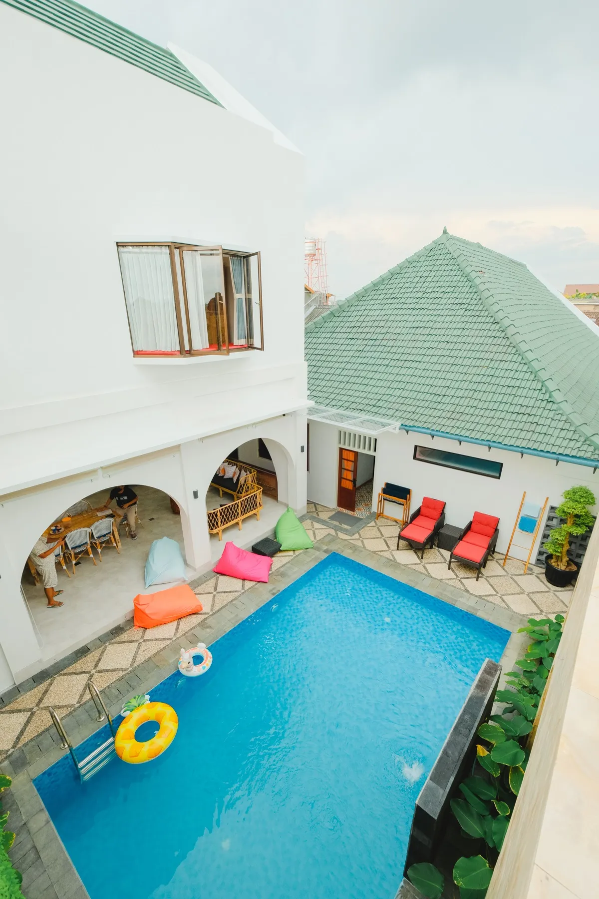 Villa Kolam renang Ruang rindu Malioboro